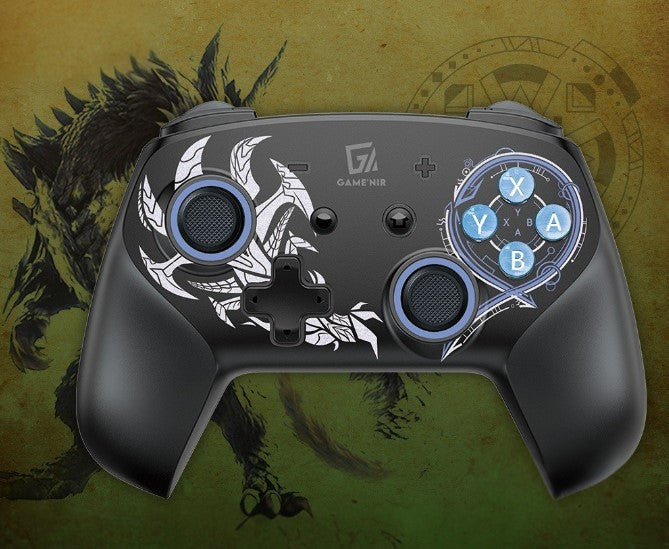 GAME'NIR ProX-LEGEND 7Ds Monster Hunter Wilds LED Wireless Controller (Thunder)