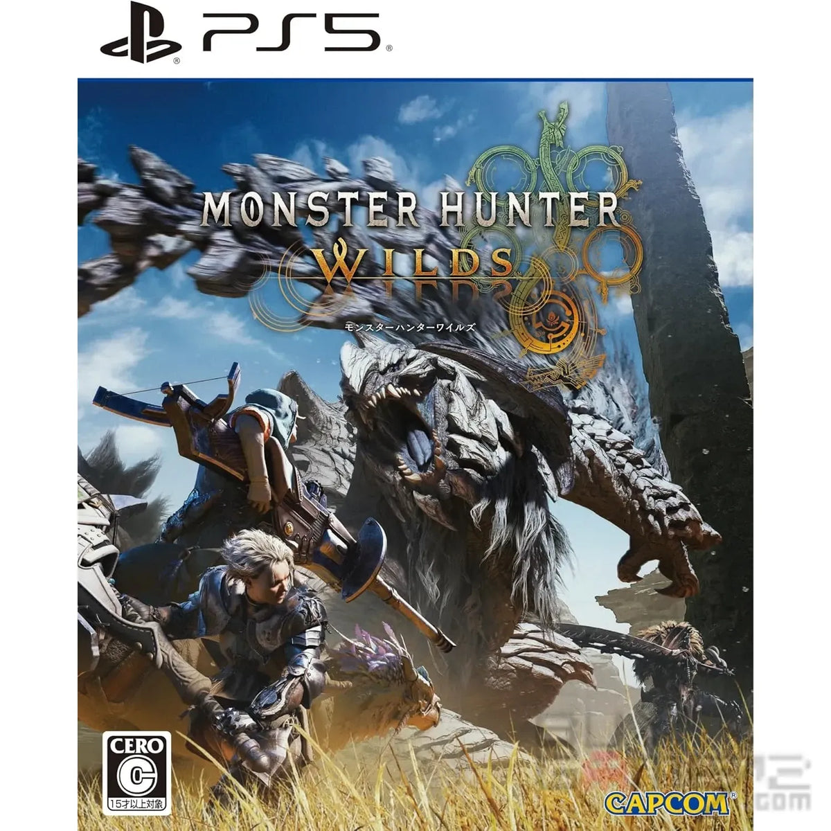 PS5 Slim Console + Monster Hunter Wilds Bundle (Blu-ray Rom, HK)-4