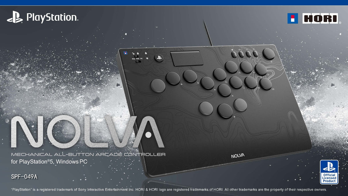 PS5/ PC NOLVA Mechanical All Button Arcade Controller (HORI)-1