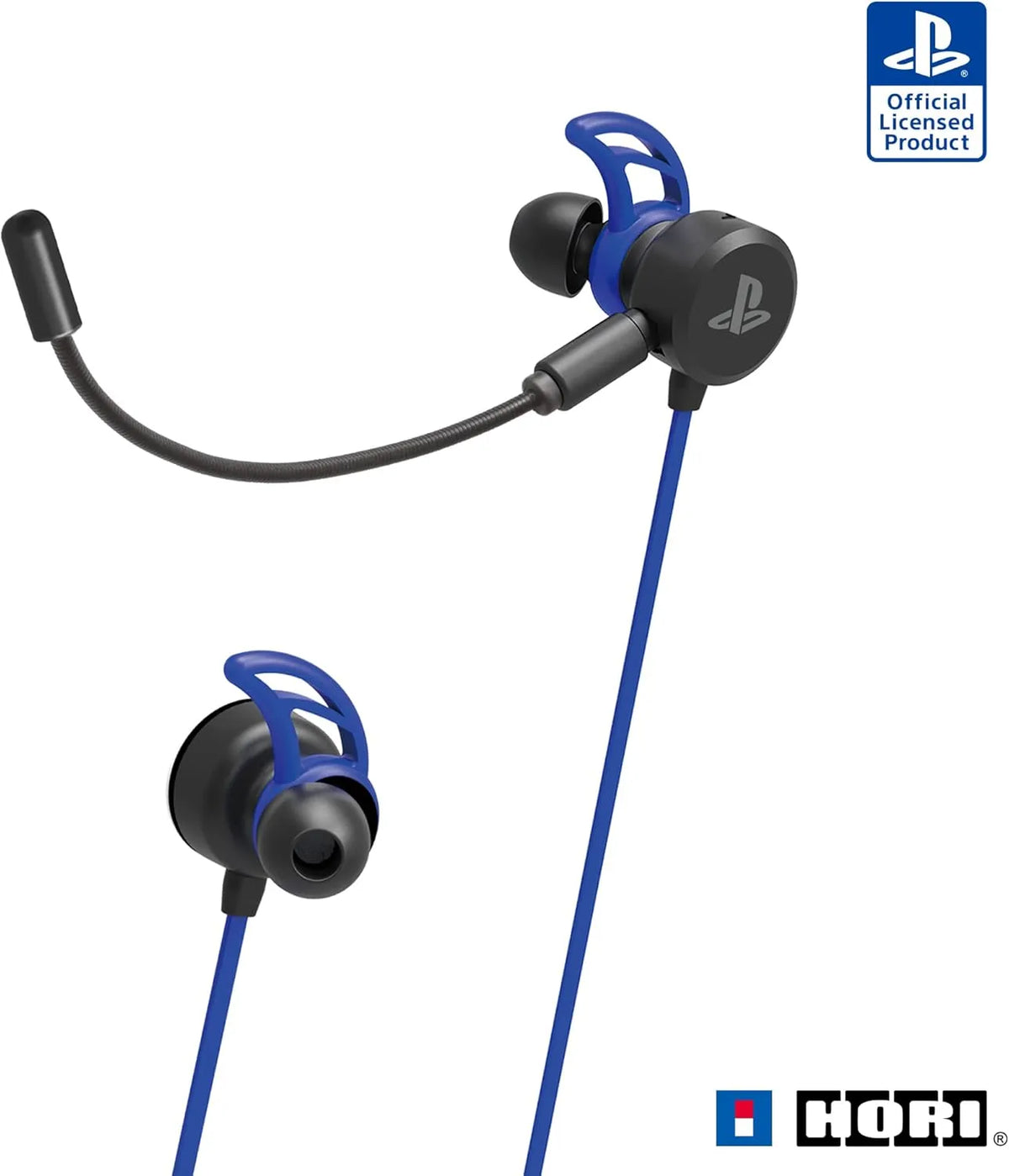 PS5/ PS4 Gaming Headset in Ear (Blue, HORI)
