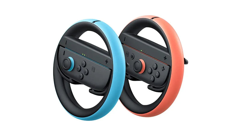 Official Joy-Con 2 Wheel Handle Set (Red/ Blue)-2