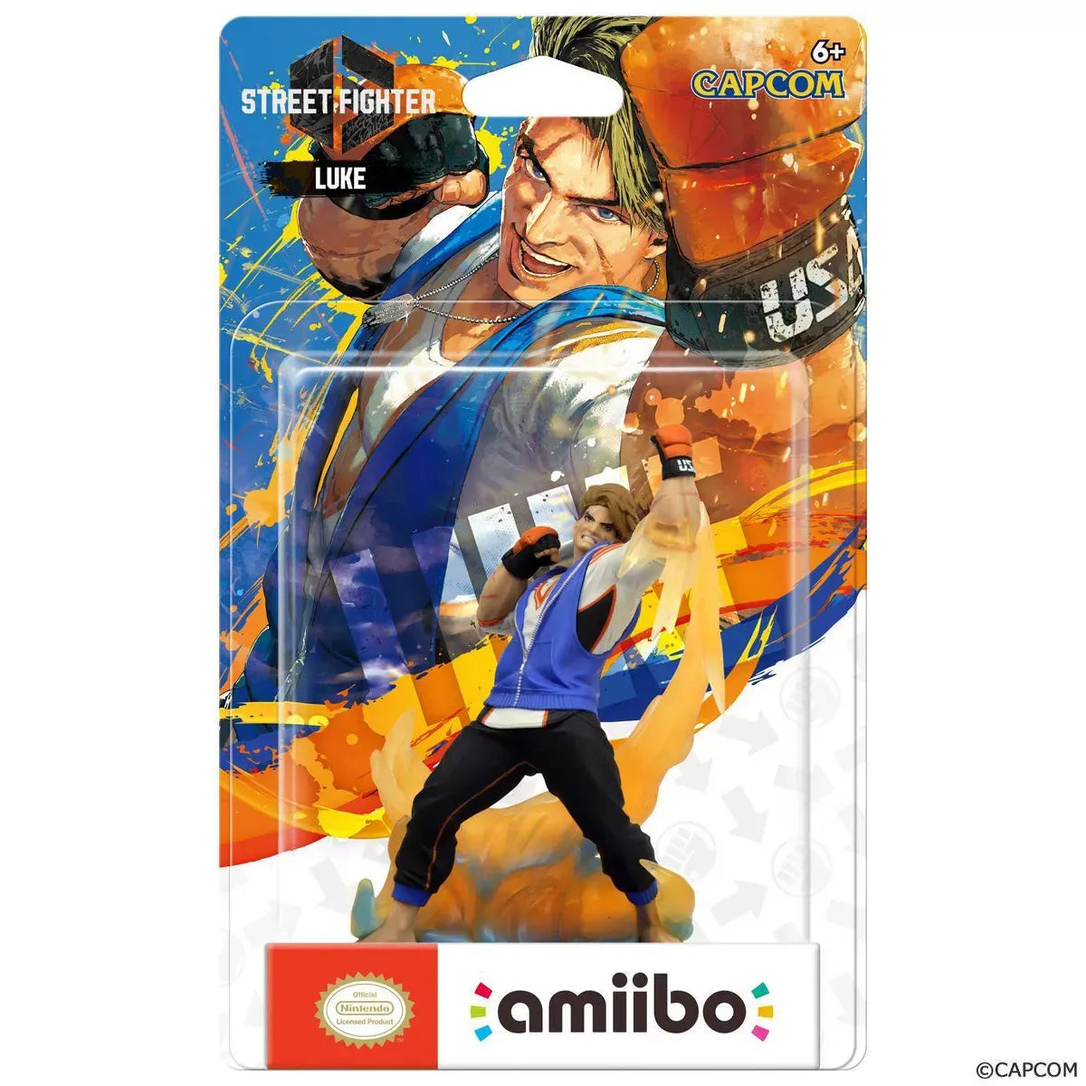 Amiibo Figure: Luke (Street Fighter 6)