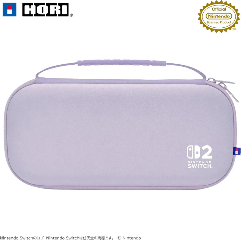 HORI 輕薄硬殼主機保護包 Plus (淺紫色)-1