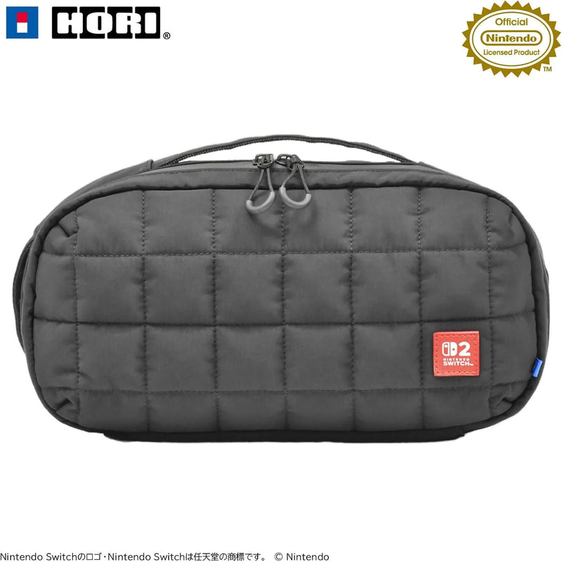 HORI Quilting Medium Pouch (Black)-3