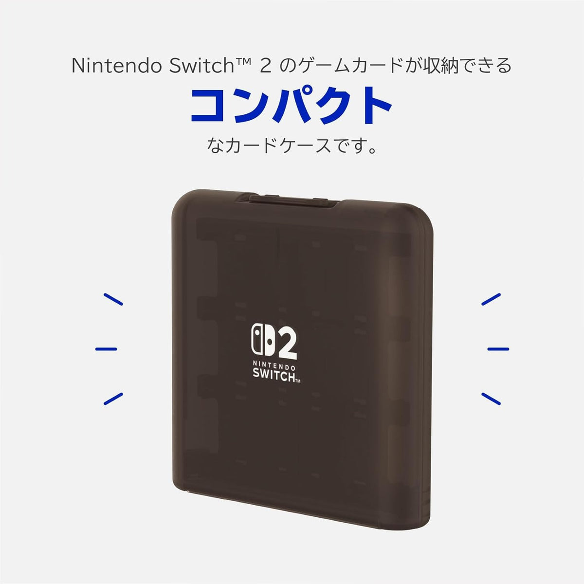 HORI Card Case 24 (Clear Blue)-3