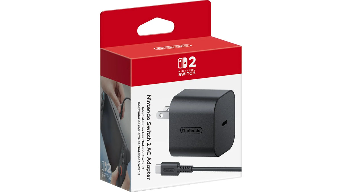 原装 Switch 2 AC 变压器 (三脚插头)-1
