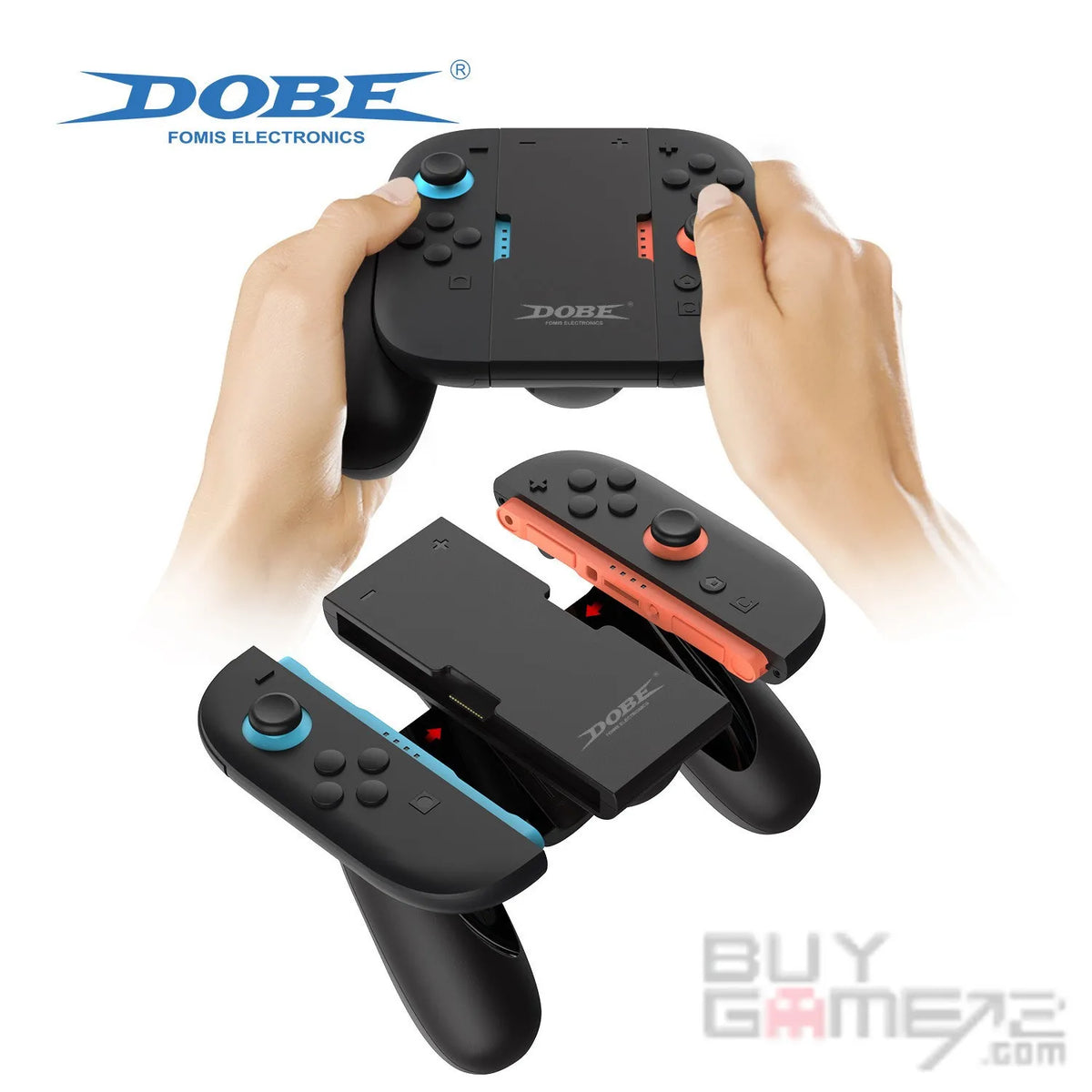 Joy-Con 2 充電人體工學手握 (DOBE)