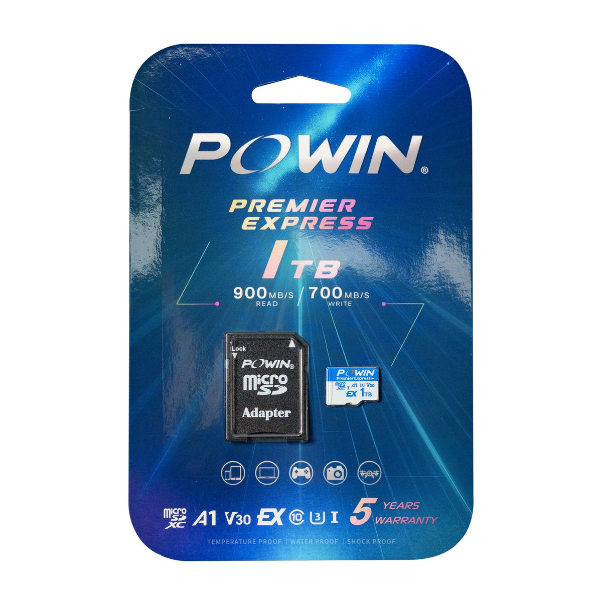 POWIN microSDXC Express Card 記憶卡 (1TB)