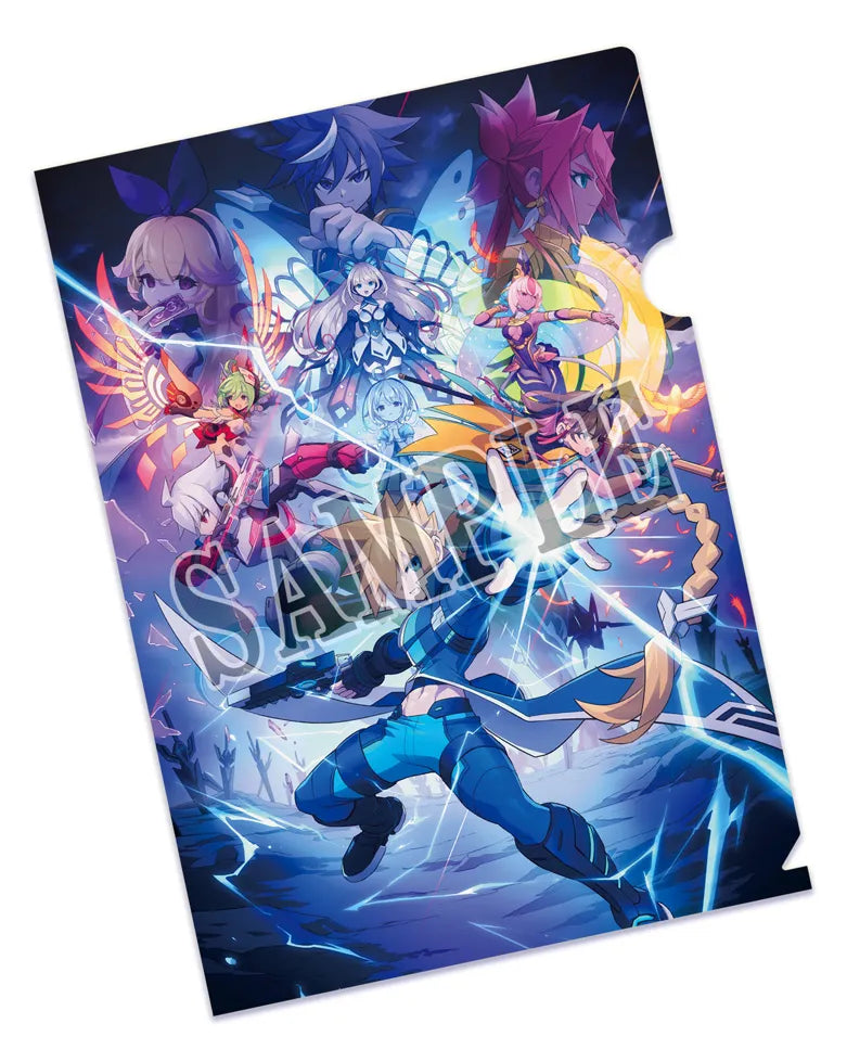 Azure Striker Gunvolt Trilogy Enhanced Limited A4 Folder