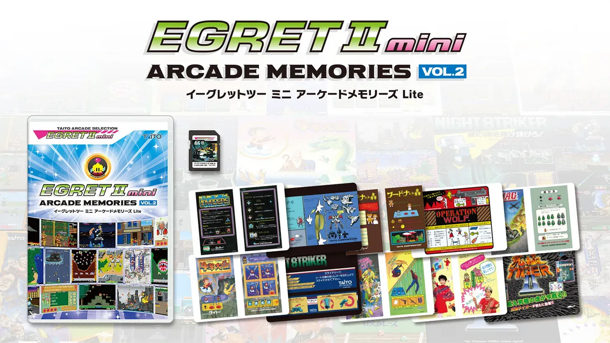 TAITO Egret 2 Mini Arcade Memories Vol.2 Lite