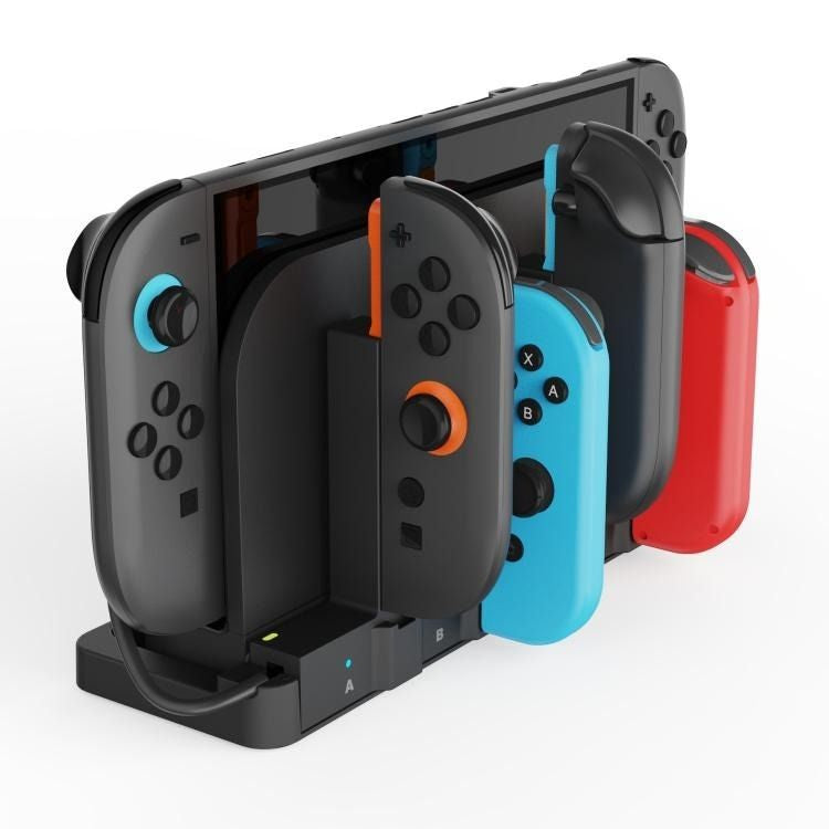 Switch 2/ Switch 8合1主機手掣充電底座 (iPEGA)