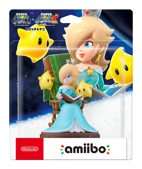 Amiibo Figure: Rosalina + Lumas (Super Mario Galaxy)
