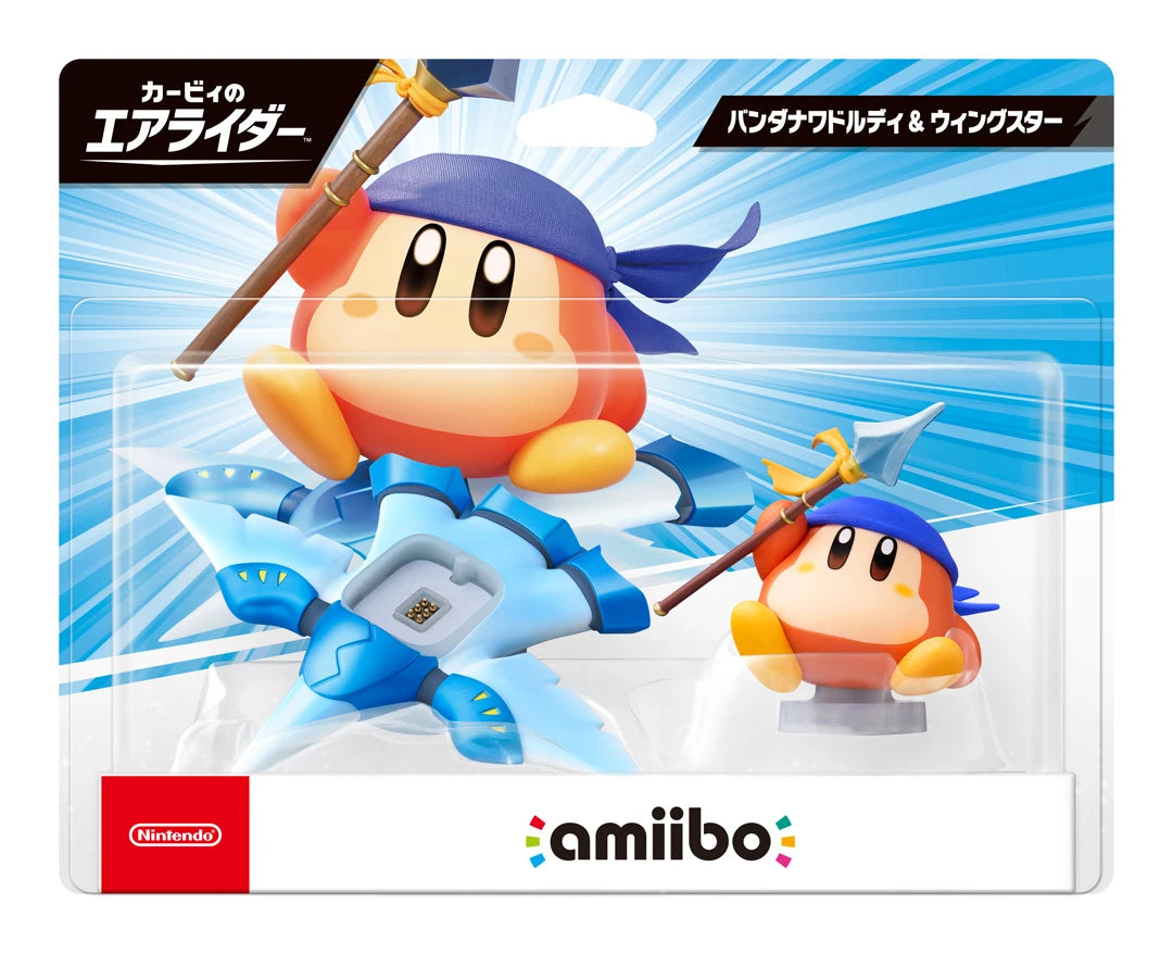Amiibo Figure: Bandana Waddle Dee + Winged Star (Kirby Air Riders Series)
