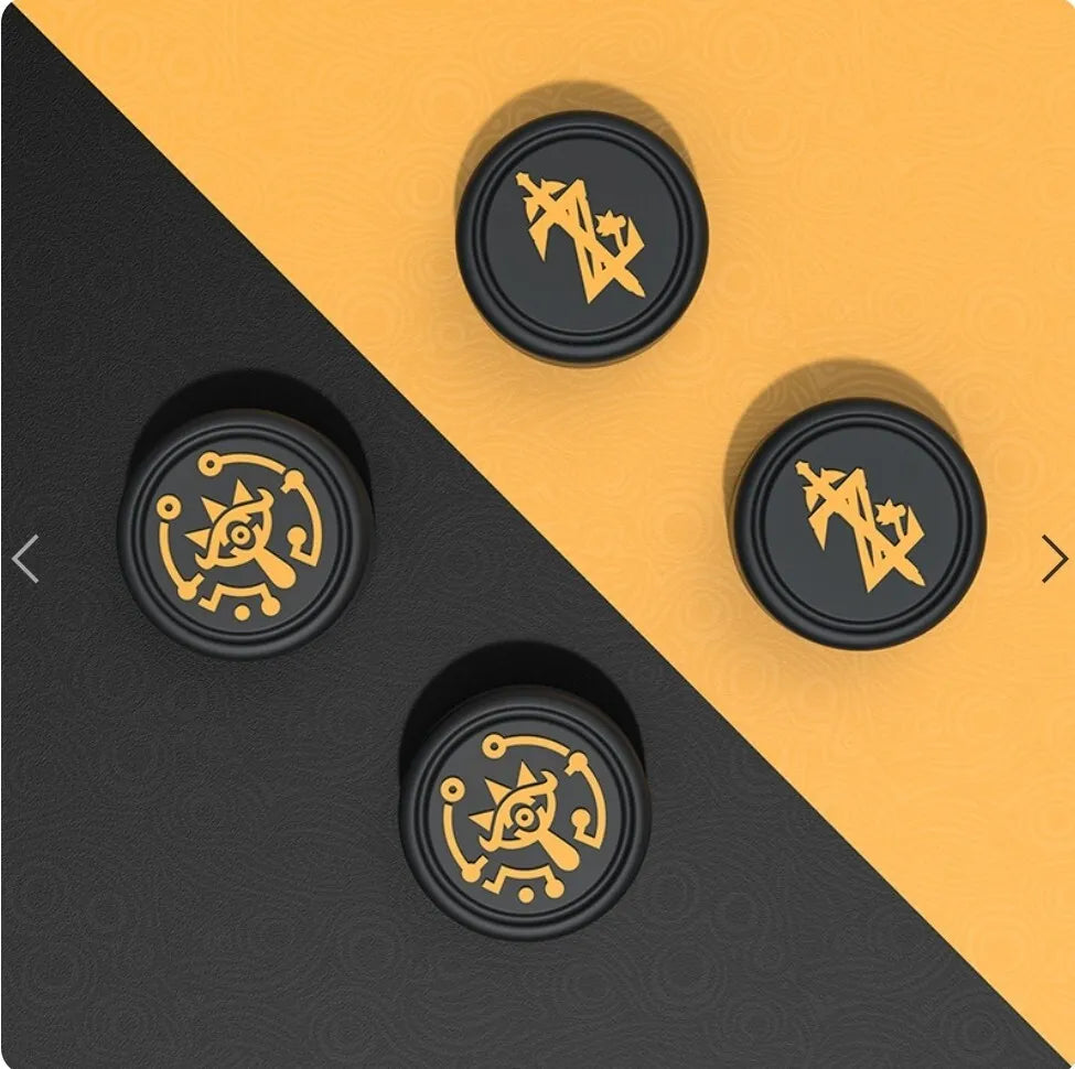 Zelda Analog Stick Cover Cap for Joy-con 2 (2 Pairs)-1