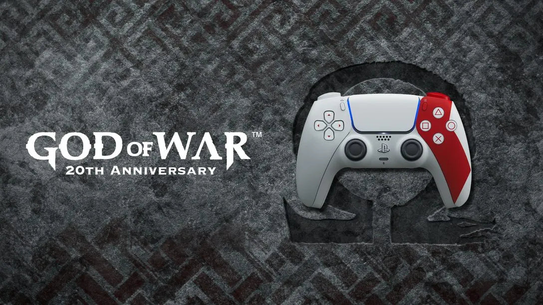 Dual Sense Wireless Controller (God of War 20th Anniversary Limited Edition)-1