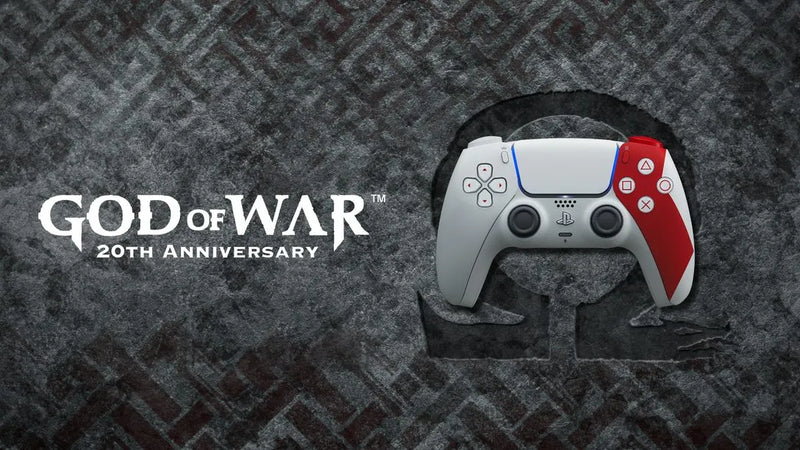 Dual Sense Wireless Controller (God of War 20th Anniversary Limited Edition)-1