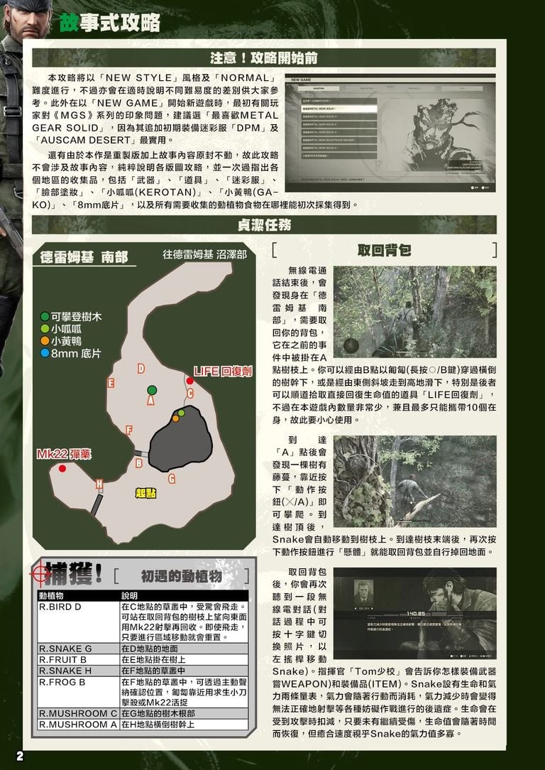 Metal Gear Solid Delta: Snake Eater Chinese Platinum Guide (Game Weekly)-5