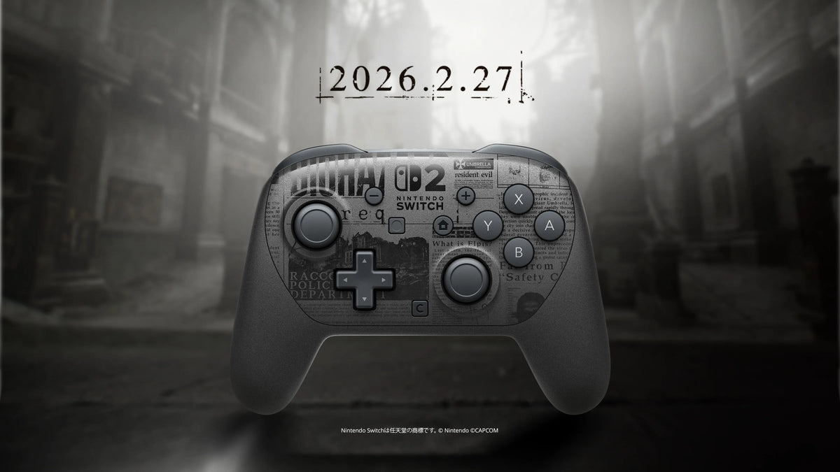 原裝 Switch 2 Pro 手掣 (Biohazard 9 Requiem 限定版)
