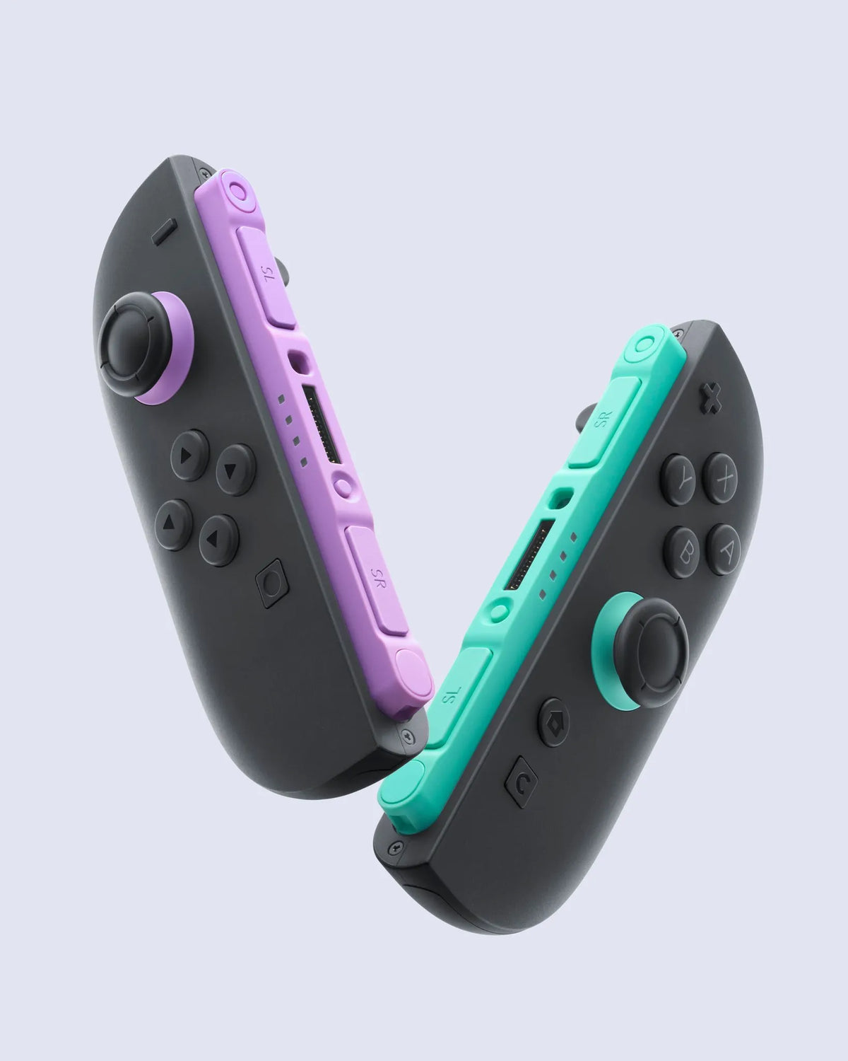 原裝Joy-Con 2 手掣套裝 (淺紫色/ 淺綠色)-2