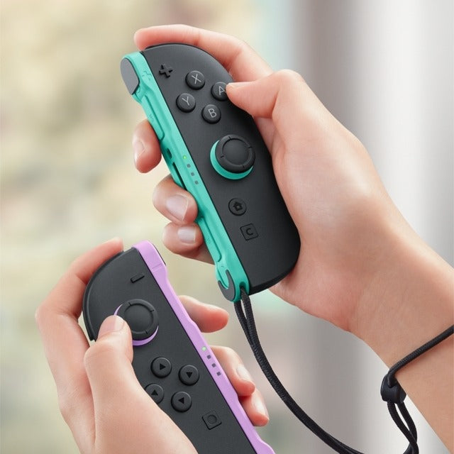 原裝Joy-Con 2 手掣套裝 (淺紫色/ 淺綠色)-3