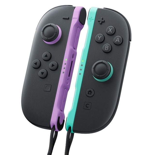 原裝Joy-Con 2 手掣套裝 (淺紫色/ 淺綠色)-1