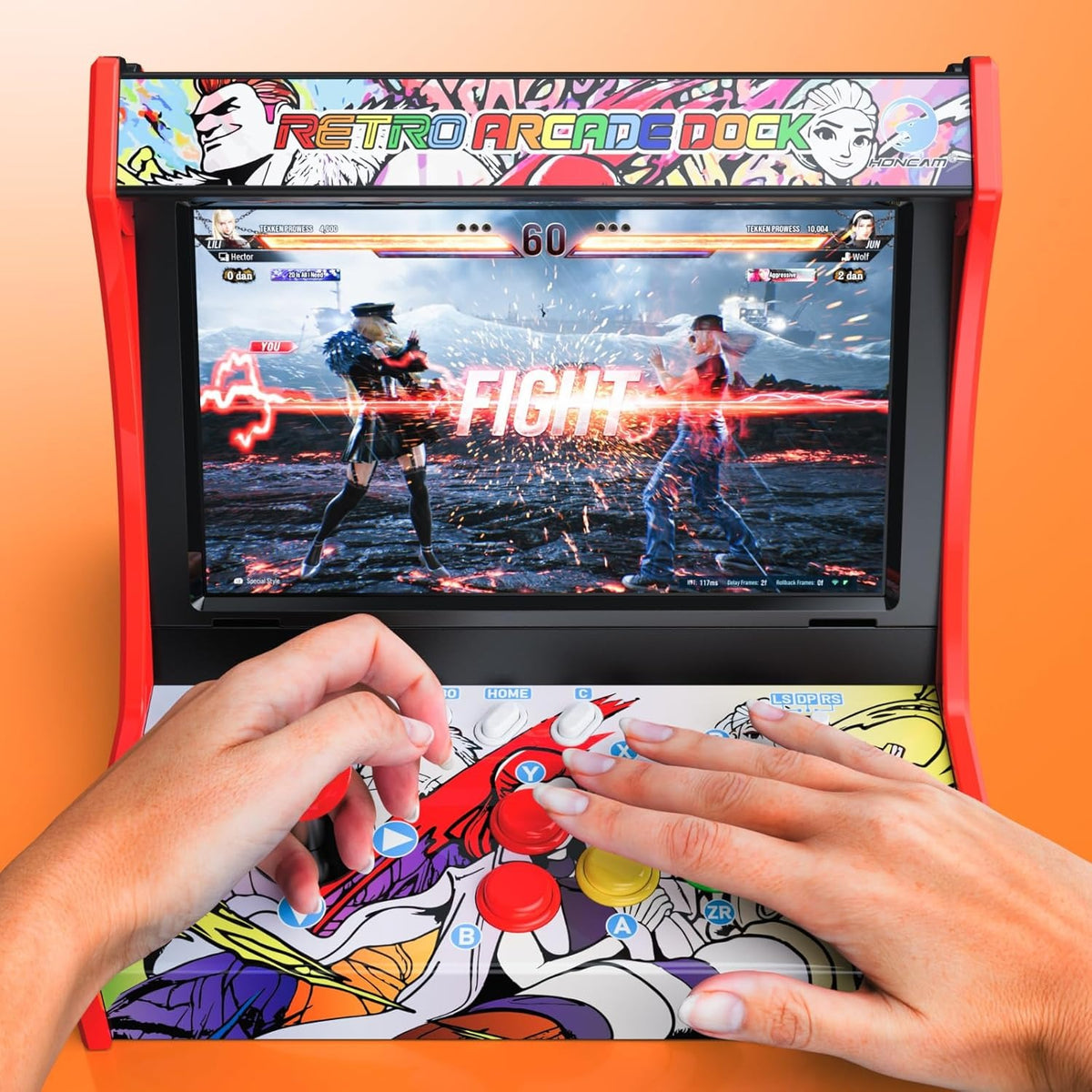 Retro Arcade Dock (HONCAM)-7