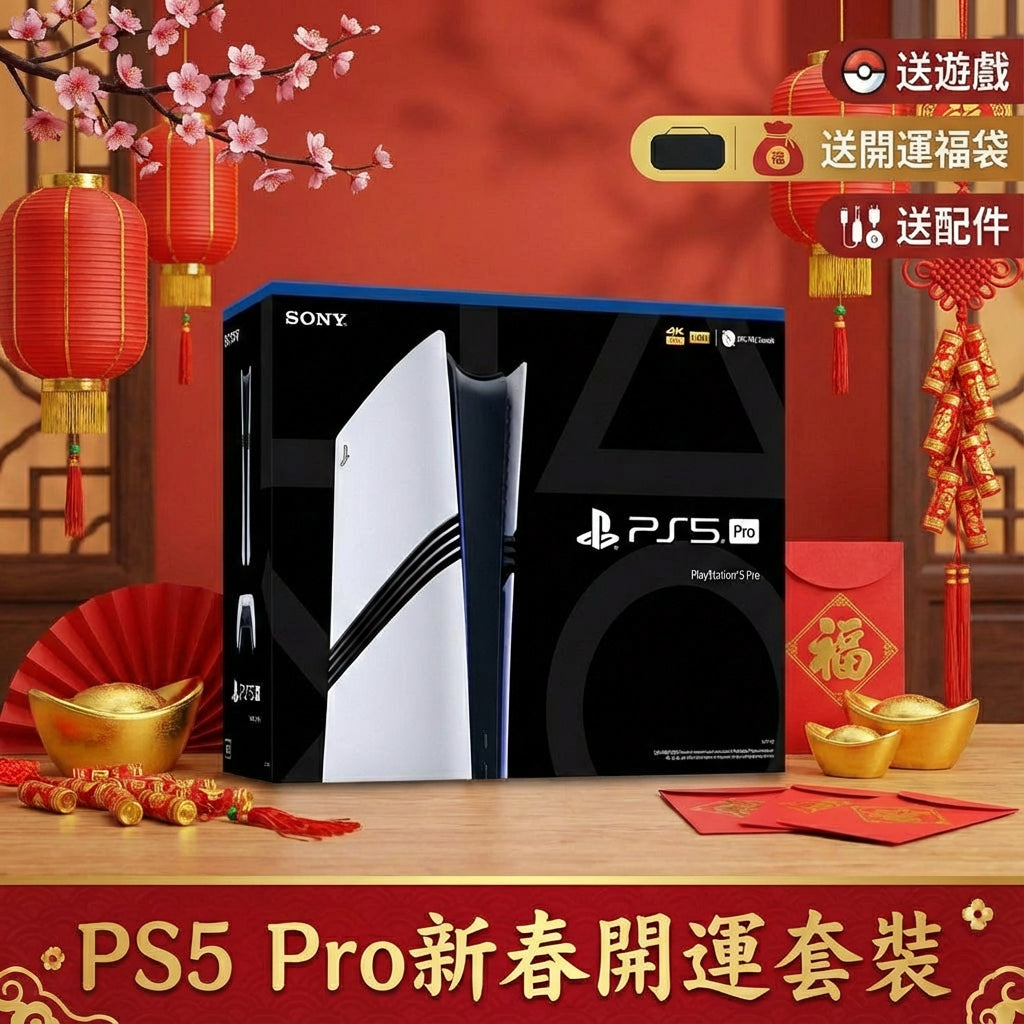 PS5 Pro Digital Console + Game (New Year Bundle)