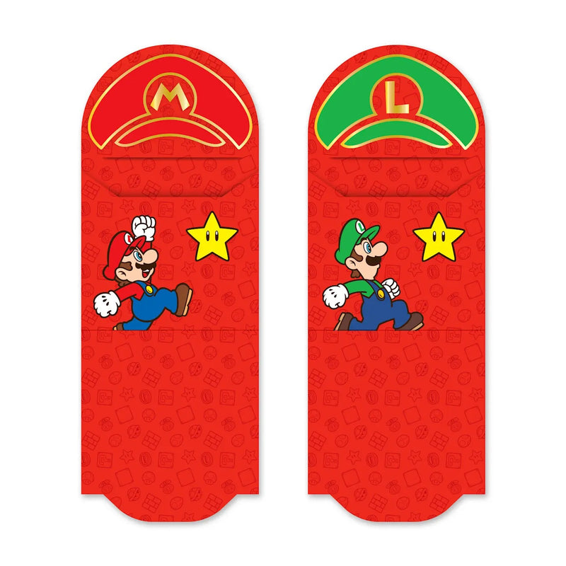 Super Mario Bros. Beard Red Packet-2