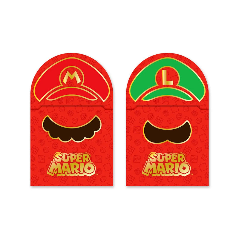 Super Mario Bros. Beard Red Packet-1