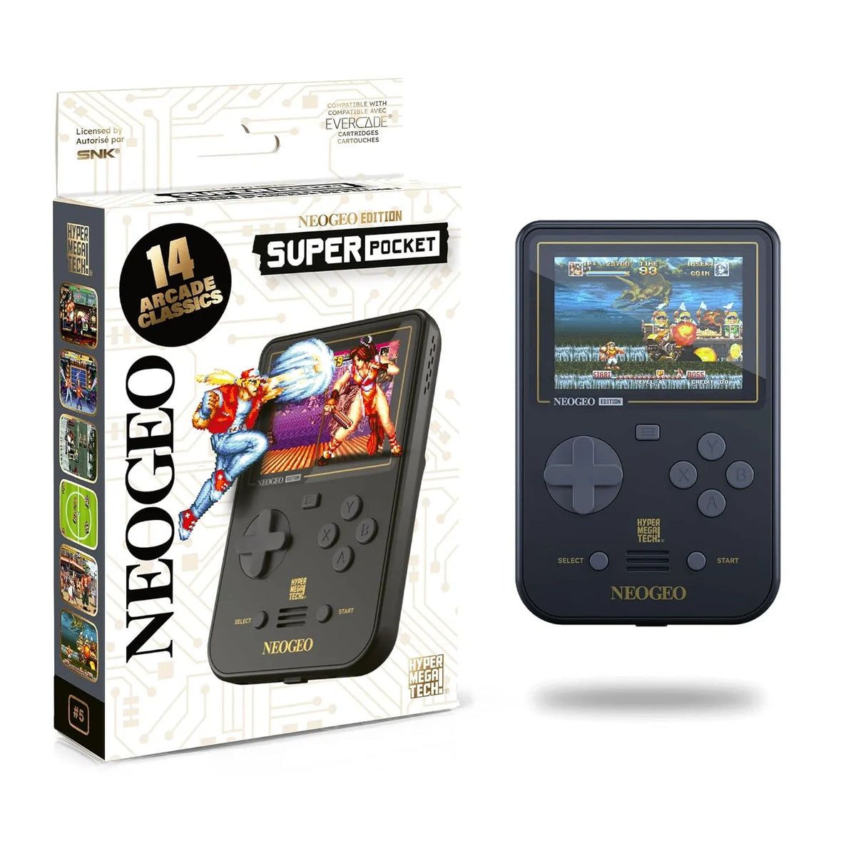 NeoGeo 迷你掌上遊戲機 Hyper Mega Tech! Super Pocket NEOGEO Edition