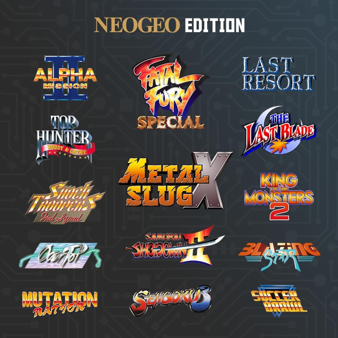 NeoGeo 迷你掌上遊戲機 Hyper Mega Tech! Super Pocket NEOGEO Edition-4
