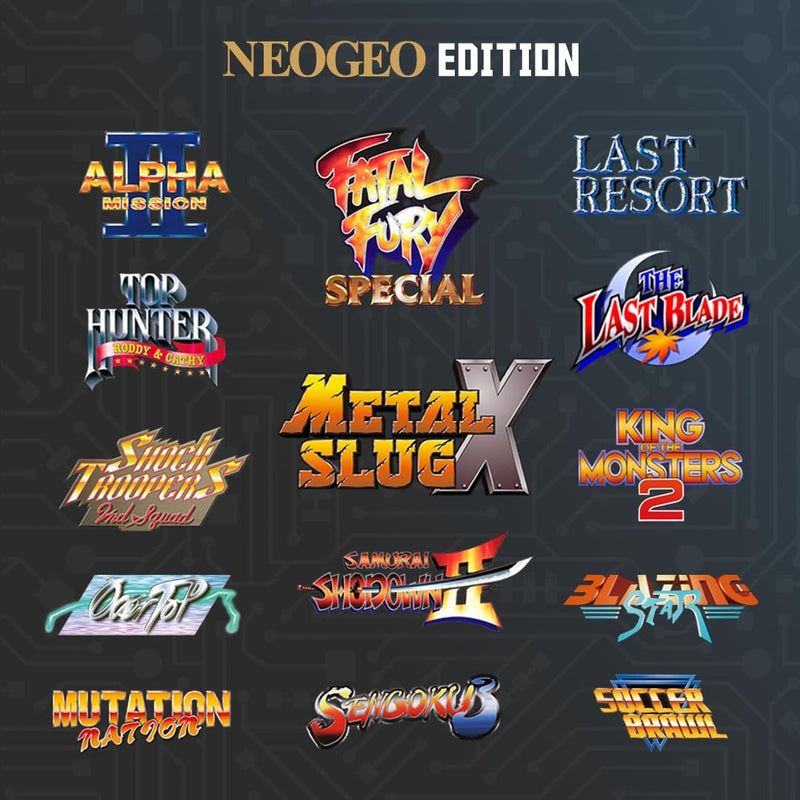 NeoGeo 迷你掌上遊戲機 Hyper Mega Tech! Super Pocket NEOGEO Edition-4