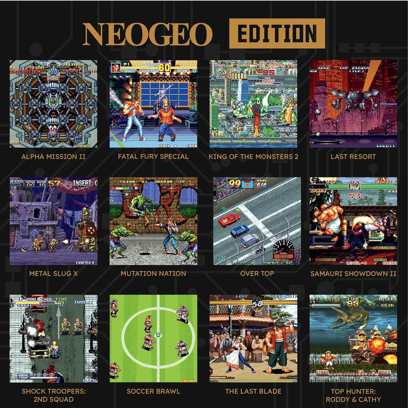 NeoGeo 迷你掌上遊戲機 Hyper Mega Tech! Super Pocket NEOGEO Edition-3