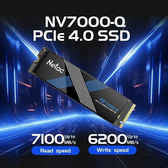NV7000-Q PCIe Gen4x4 M.2 2280 SSD (Netac, 2TB)