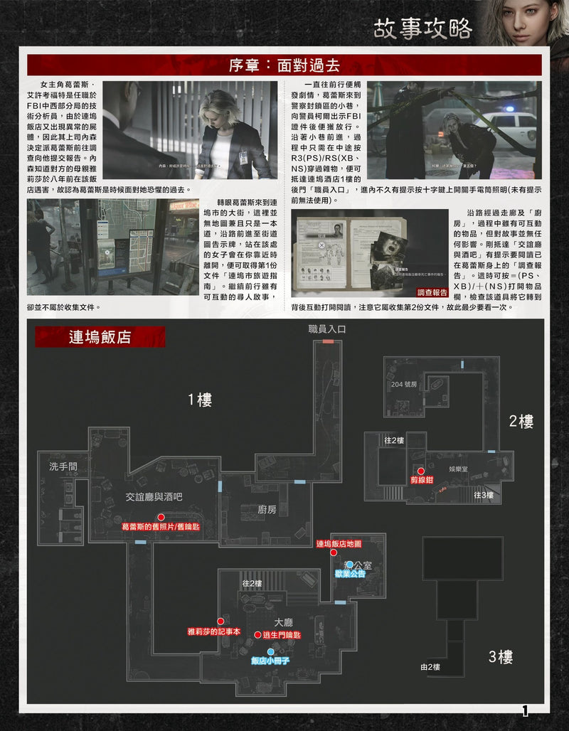 生化危机 9: 安魂曲 中文白金攻略本 (Game Weekly)-2
