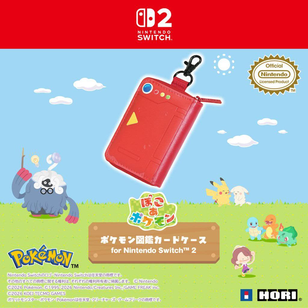 遊戲卡包8位收納盒 (Pokemon Pokopia 寵物小精靈圖鑑 , HORI)