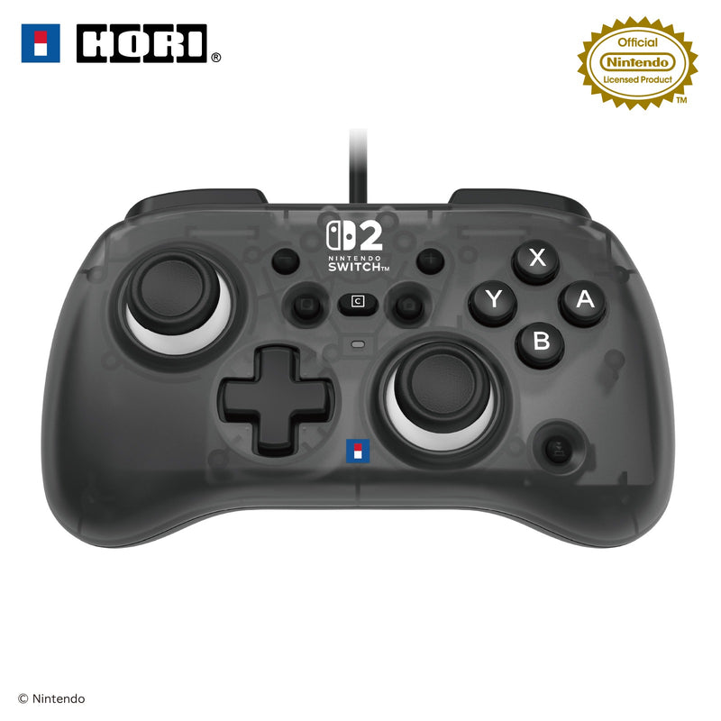 有线迷你手柄 TURBO for Switch 2 (黑色, HORI)-1