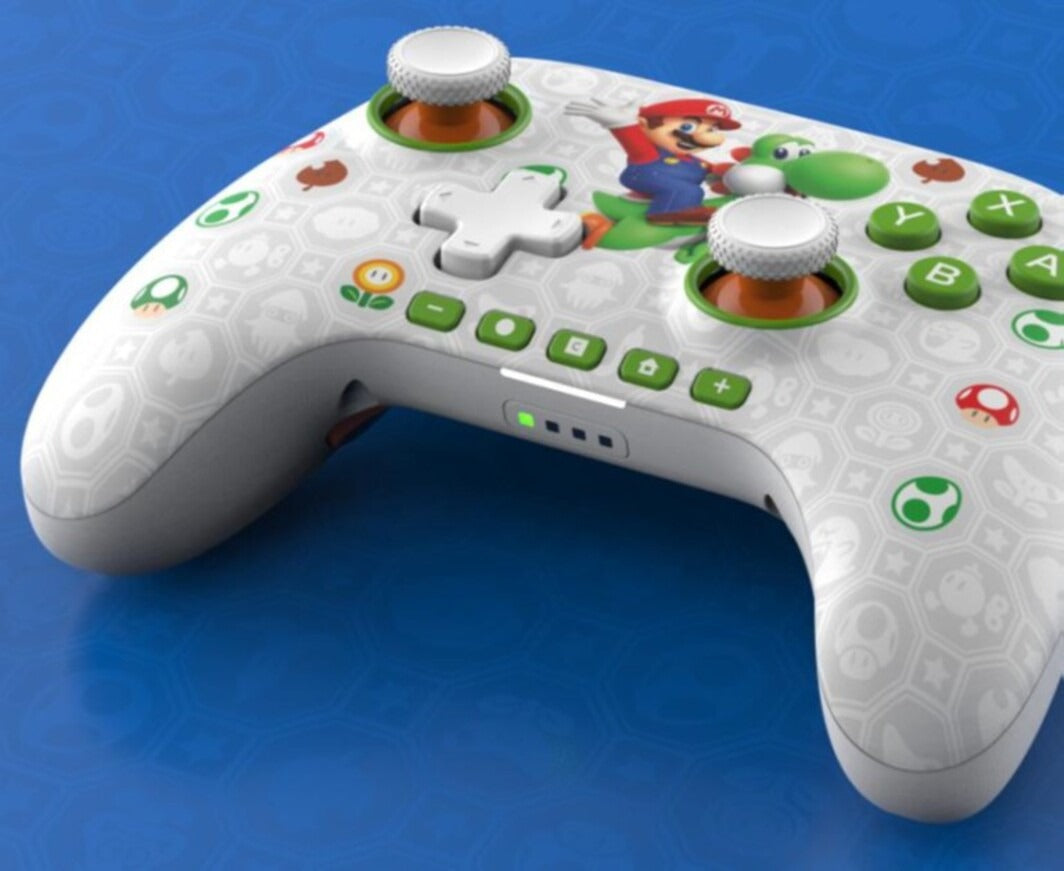 Switch 2 Advantage Wireless Controller (Mario & Yoshi, PowerA)-2