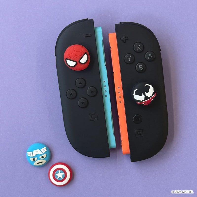 漫威 蜘蛛侠与毒魔 Joy-con 2 类比摇杆保护套 (1对装)-3