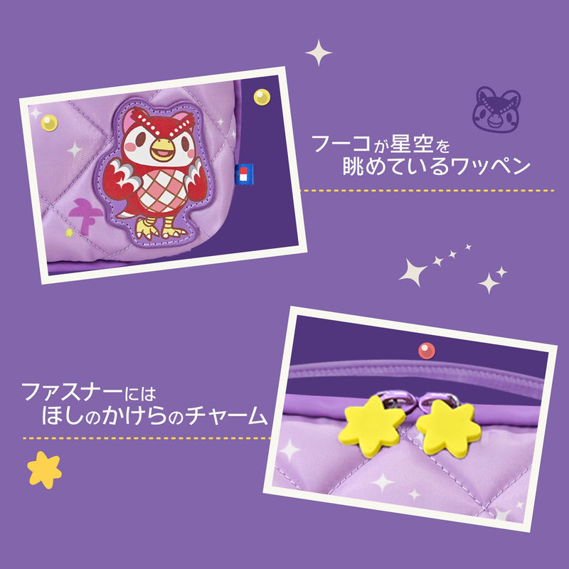 中容量泡芙包 動物森友會角色系列 (傅柯與流星雨, HORI)-3