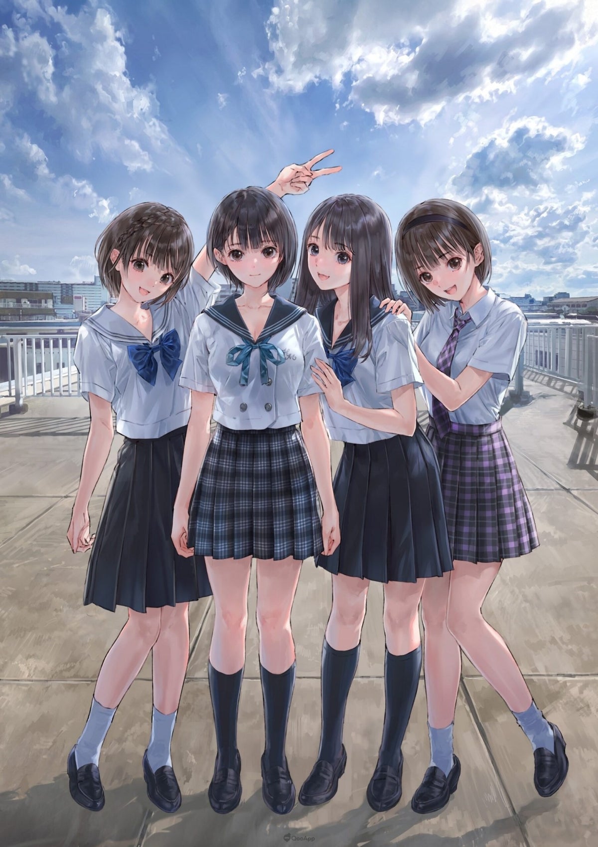 Blue Reflection Quartet: Shoujo-tachi no Kiseki