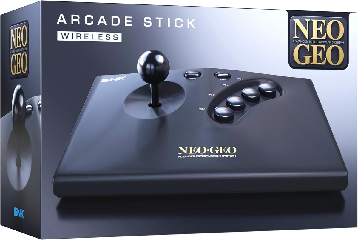 NeoGeo AES+ Wireless Arcade Stick (Black)