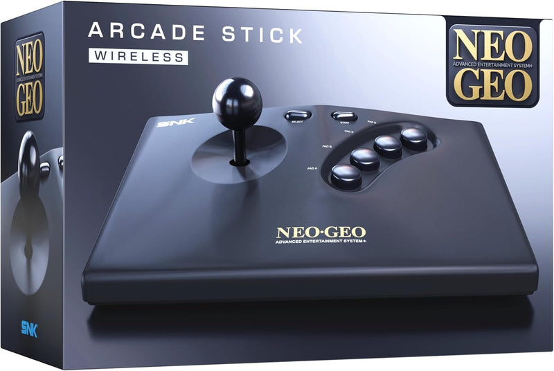 NeoGeo AES+ Wireless Arcade Stick (Black)-1