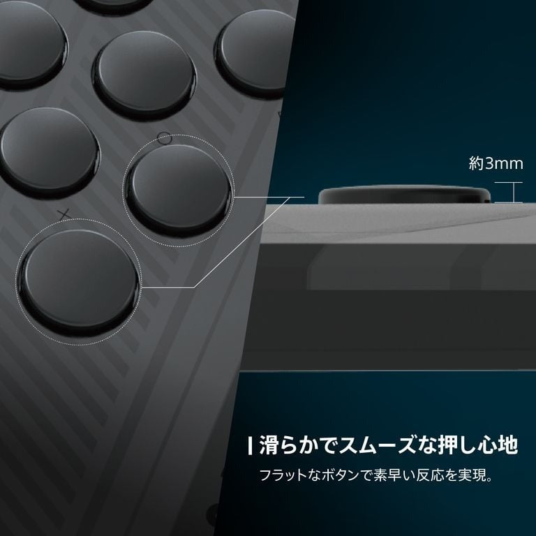 PS5/PS4/PC NOLVA-R 全按鈕街機控制器 (HORI)-5