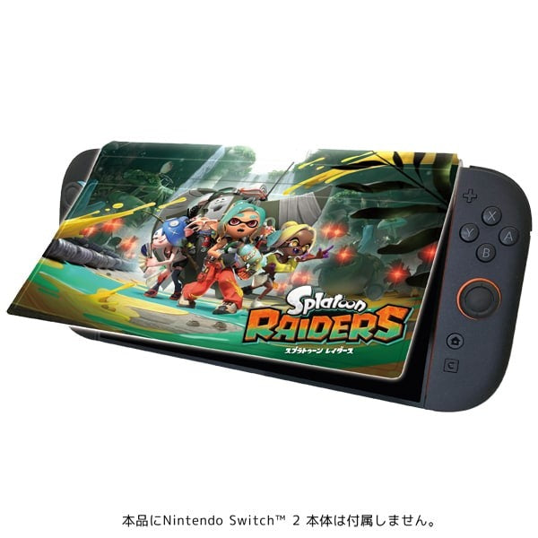 Switch 2 专用保护前盖 (Keys Factory, 斯普拉遁 涂击队)-3