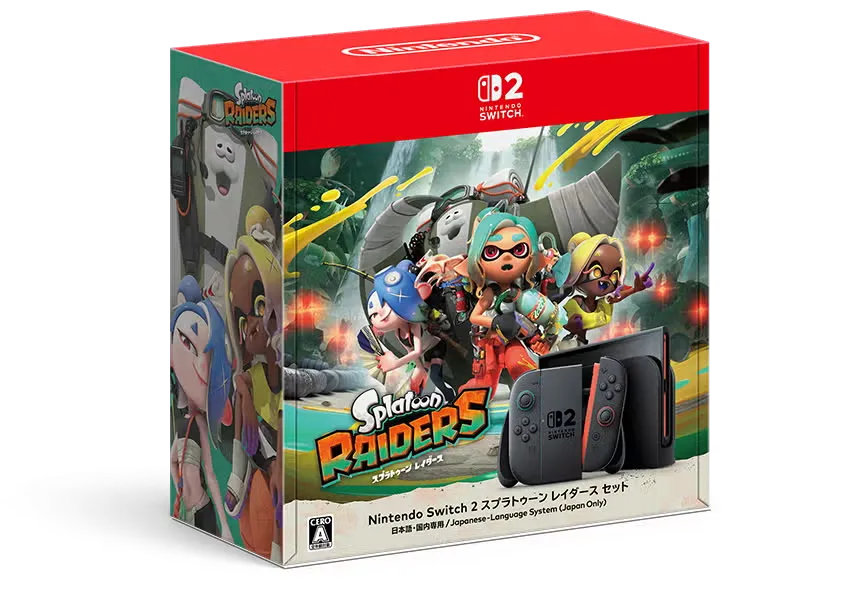 Switch 2 Console + Splatoon Raider (Bundle)