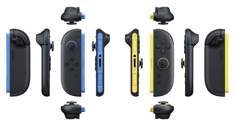原装Joy-Con 2 手柄套装 (蓝色/ 浅黄色)-2