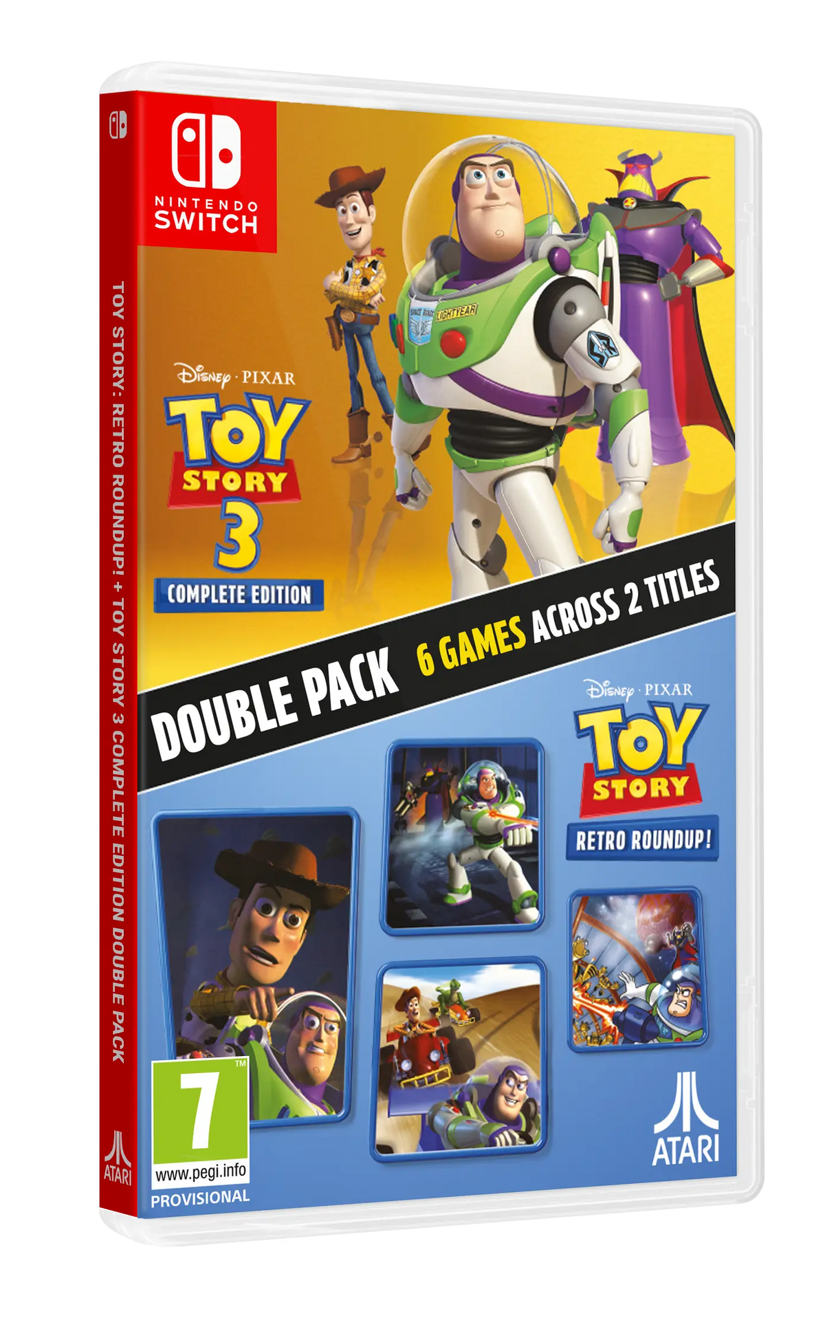 NS 反斗奇兵: 復古合輯 + 反斗奇兵3: 完整版 | Toy Story: Retro Roundup! + Toy Story 3 Complete Edition