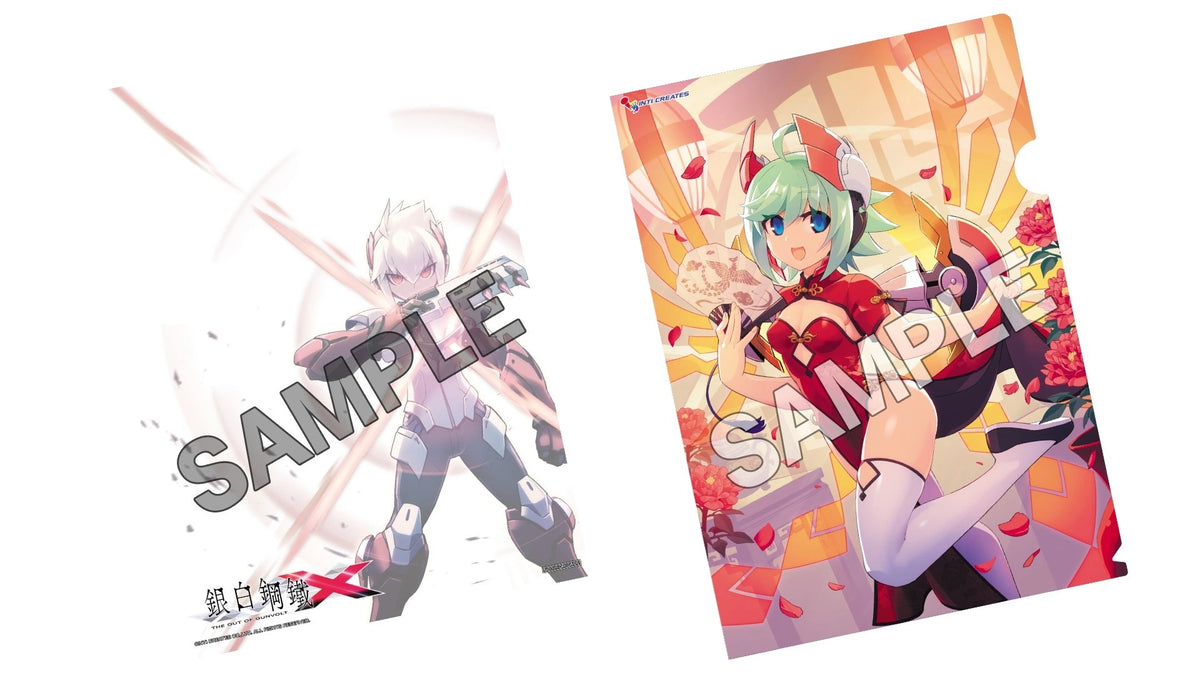 Gunvolt Chronicles: Luminous Avenger iX A4 folder