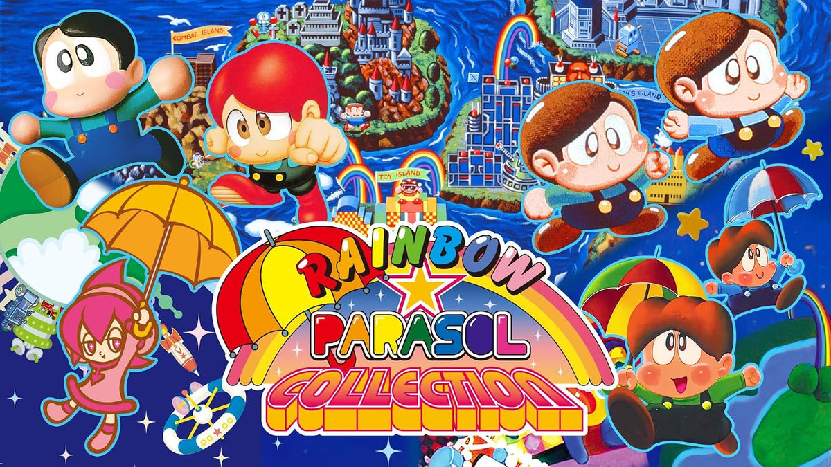 NS 彩虹島與陽傘小子- 收藏集 | Rainbow Islands Parasol Collection